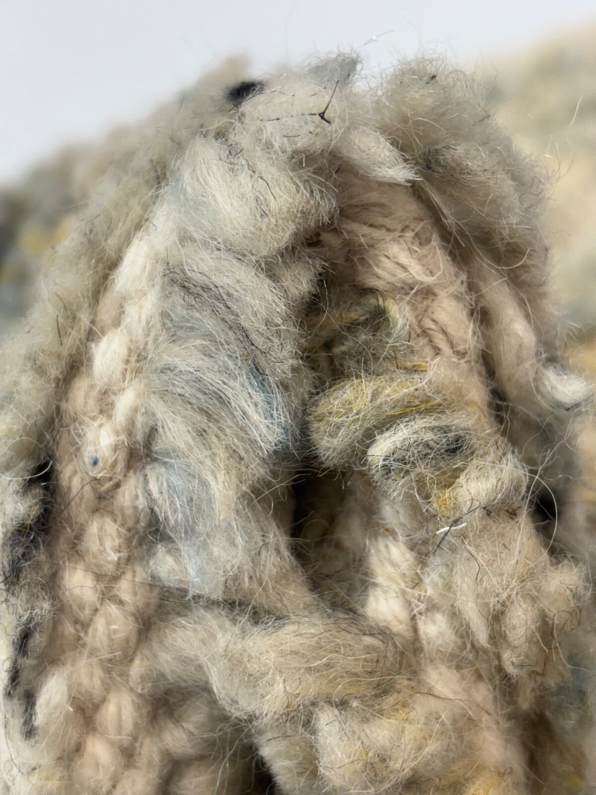 Kézzel csomózott 100% gyapjú szőnyeg, 60x90 cm, modern dizájn, bézs/többszínű, R5