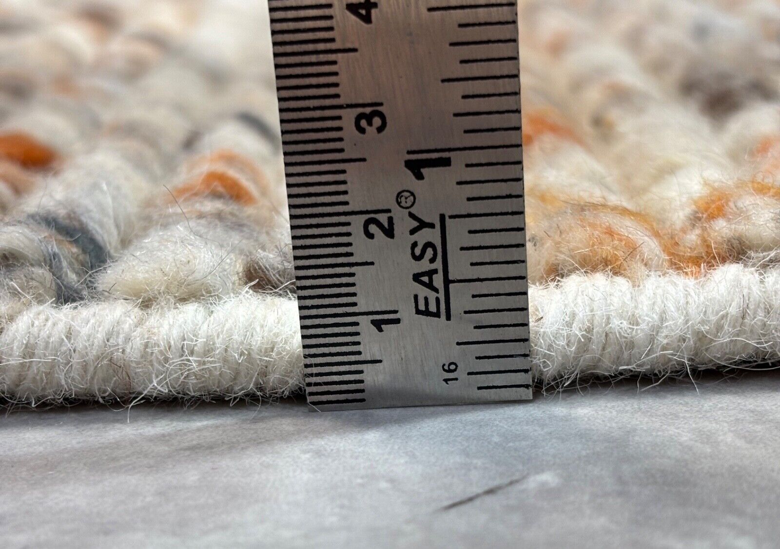 Handgeknüpfter Wollteppich 170x240 cm Kurzflor und Hochflor Modern Design st1