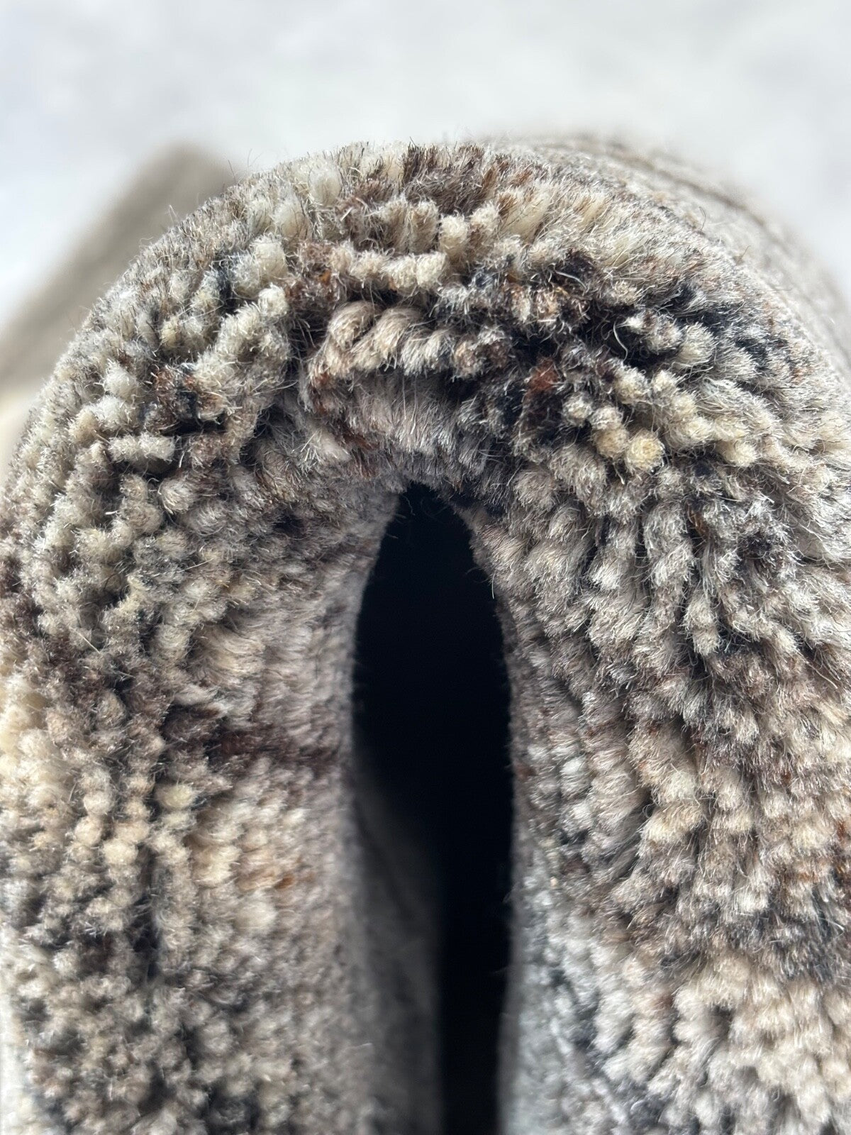 Beige Naturfarbe Gabbeh Teppich 100% Wolle Handgewebt Schurwolle 170x240 cm St39