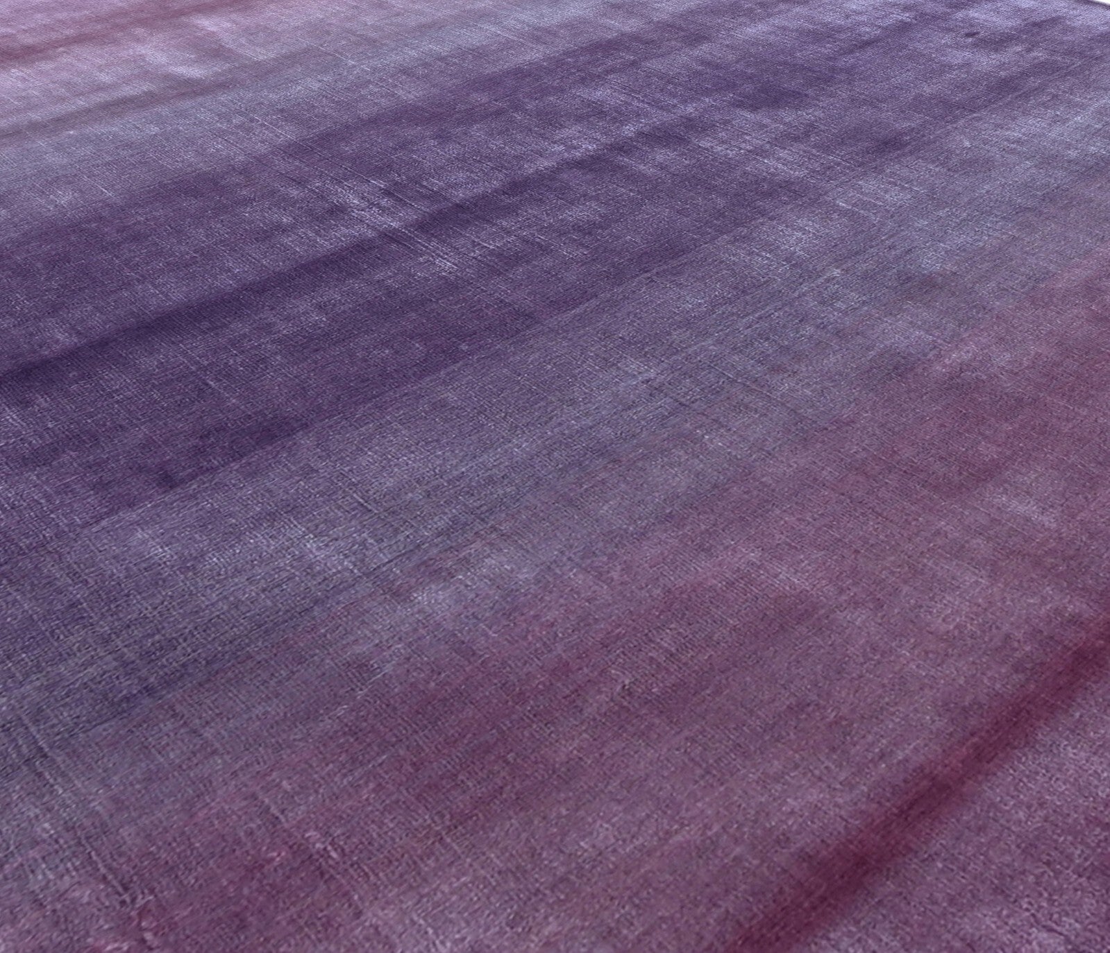 Handgewebter Teppich 150x240 Rosa Glanzoptik Viskose Flach Wohnzimmer SH103