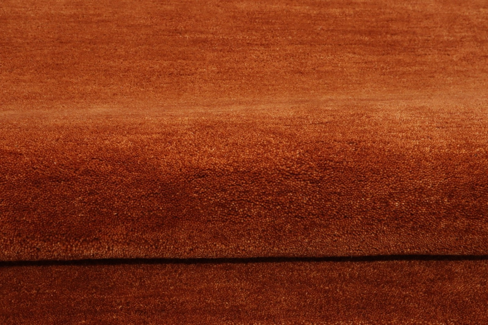 Gabbeh Teppich 100% Wolle Rostfarbe 120x180 cm Handgemacht PL8