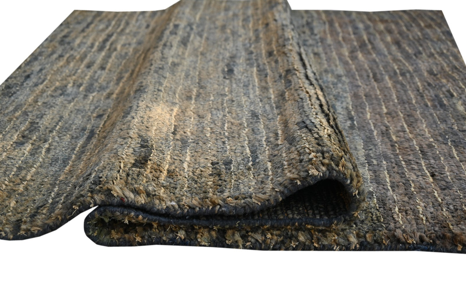 Modernes Handgeknüpfter Jute 150x240Vintage Multibeige Wohnzimmer Teppich SH225