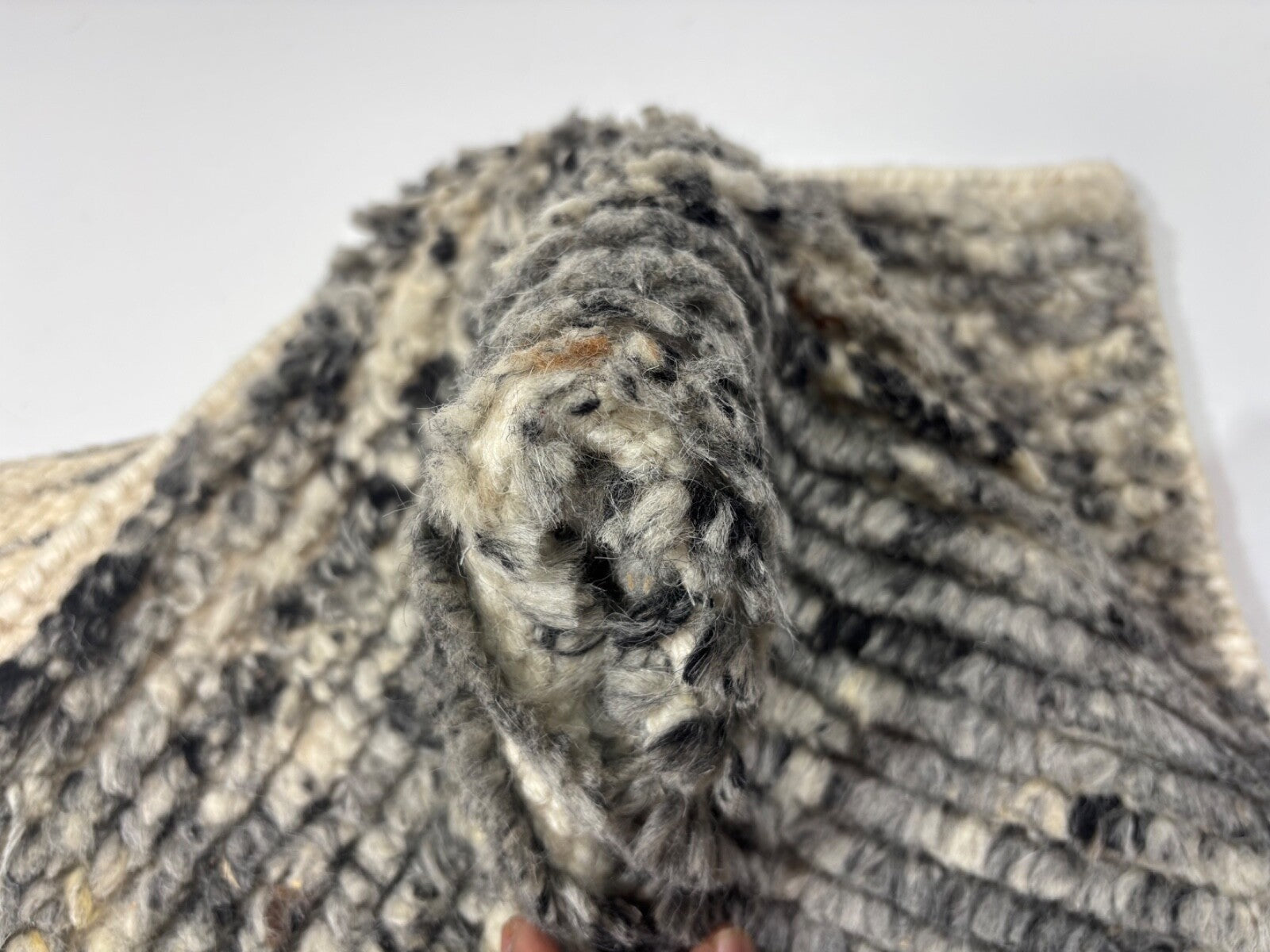 Ručně vázaný vlněný koberec 60x90cm 100% vlna Moderní design Vícebarevná BCI80