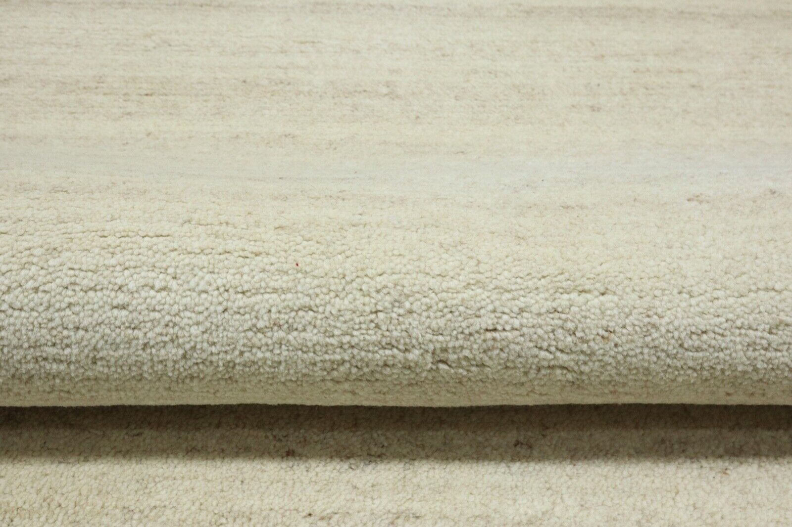 Teppich 100% Wolle 120X180 cm Handarbeit Beige Grau Handgetuftet T969