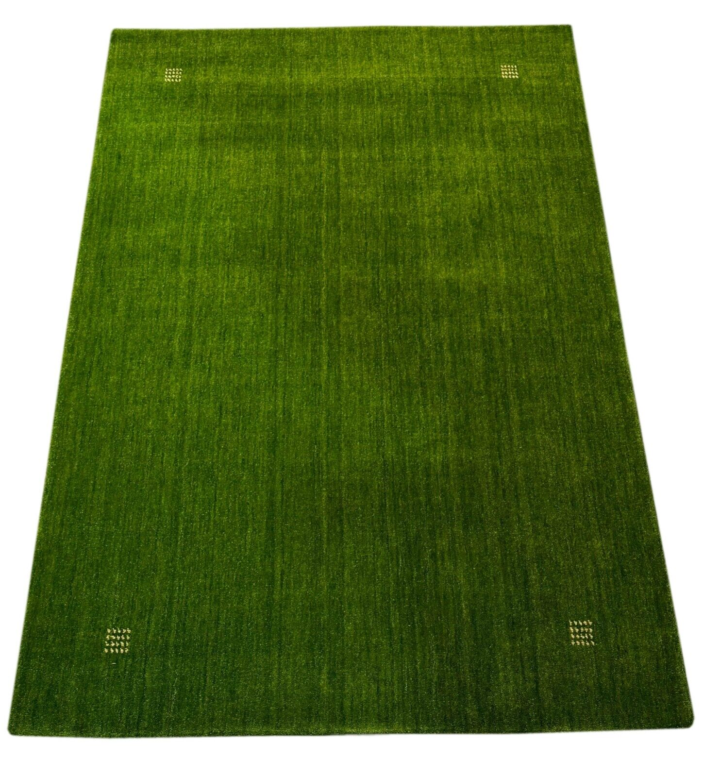 Orientteppich Gabbeh Loom Handgefertigt Teppich 100% Wolle 170X240 CM Grün