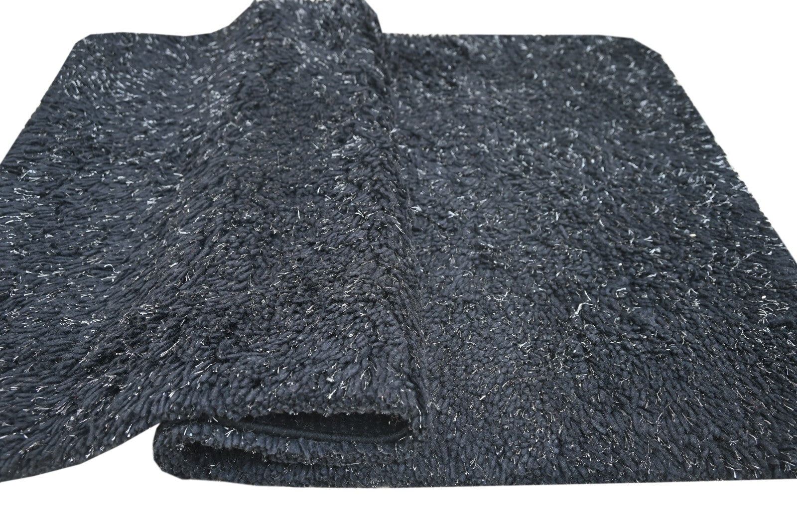 Modernes Handgeknüpfter Wolle 120x180 Vintage Holzkohle Wohnzimmer Teppich SH163