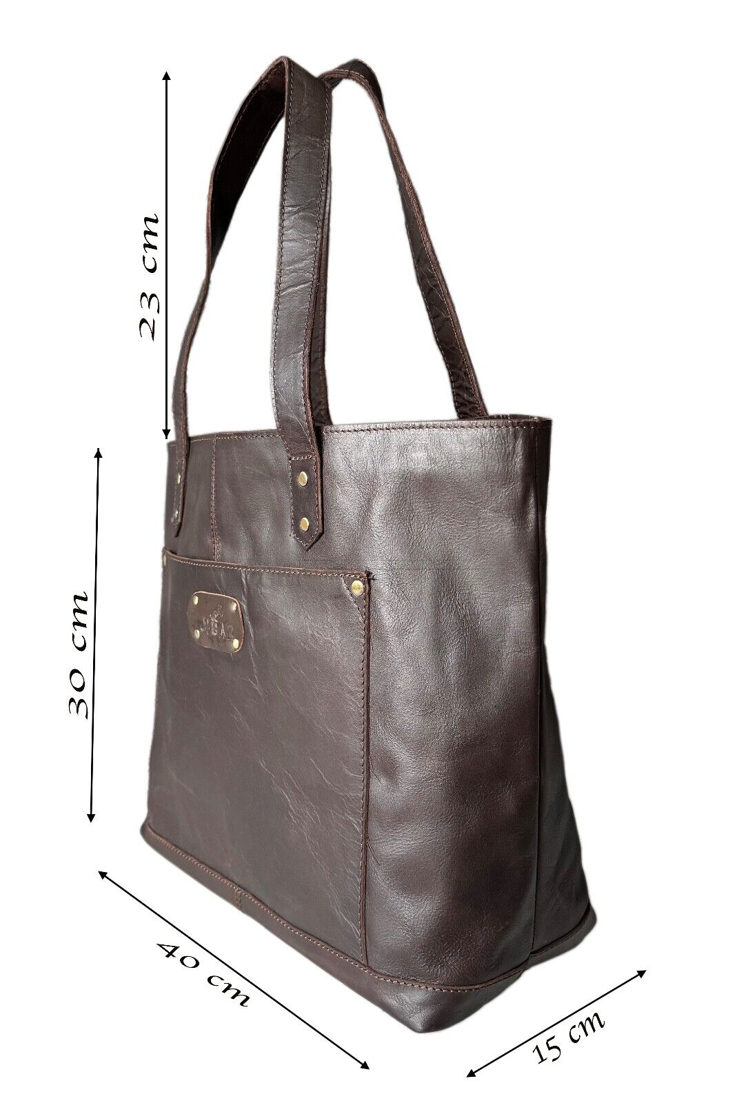 Damen Handtasche aus echtem Leder Handtasche Schultertasche Tasche