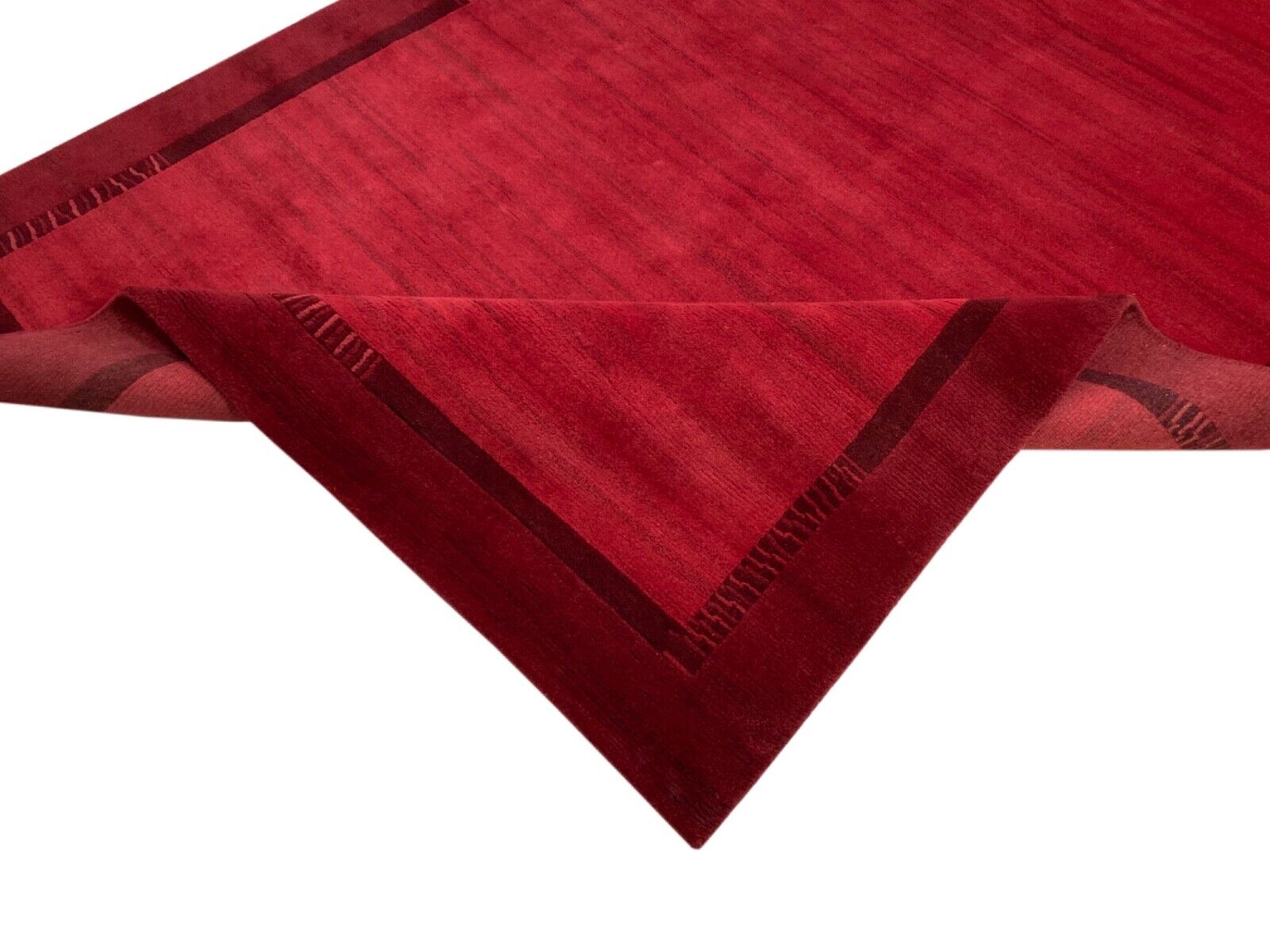 Rot Teppich Handgeknüpft 250X350 cm Orange 100%  Wolle Orientteppich Indo Nepal