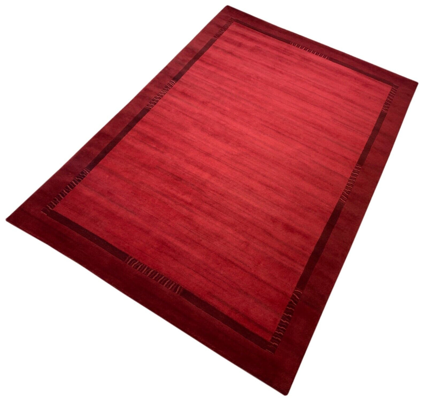 Rot Teppich Handgeknüpft 250X350 cm Orange 100%  Wolle Orientteppich Indo Nepal