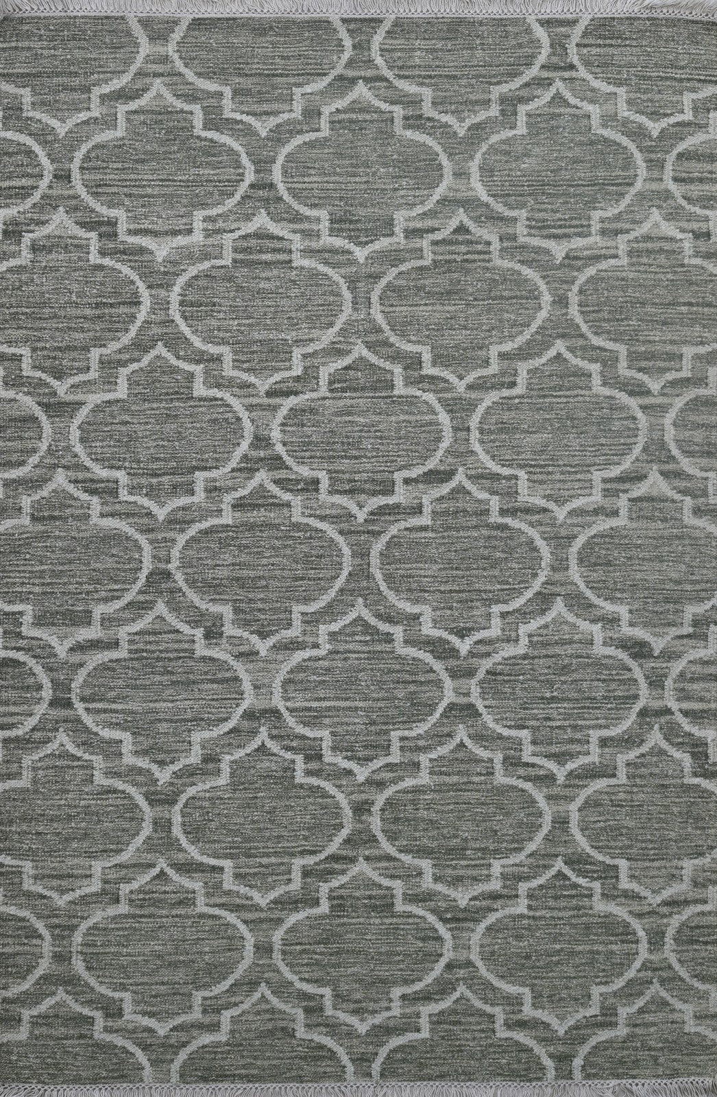 Bunter Wollteppich 120x180 cm Handgefertigt Modern Teppich sh197