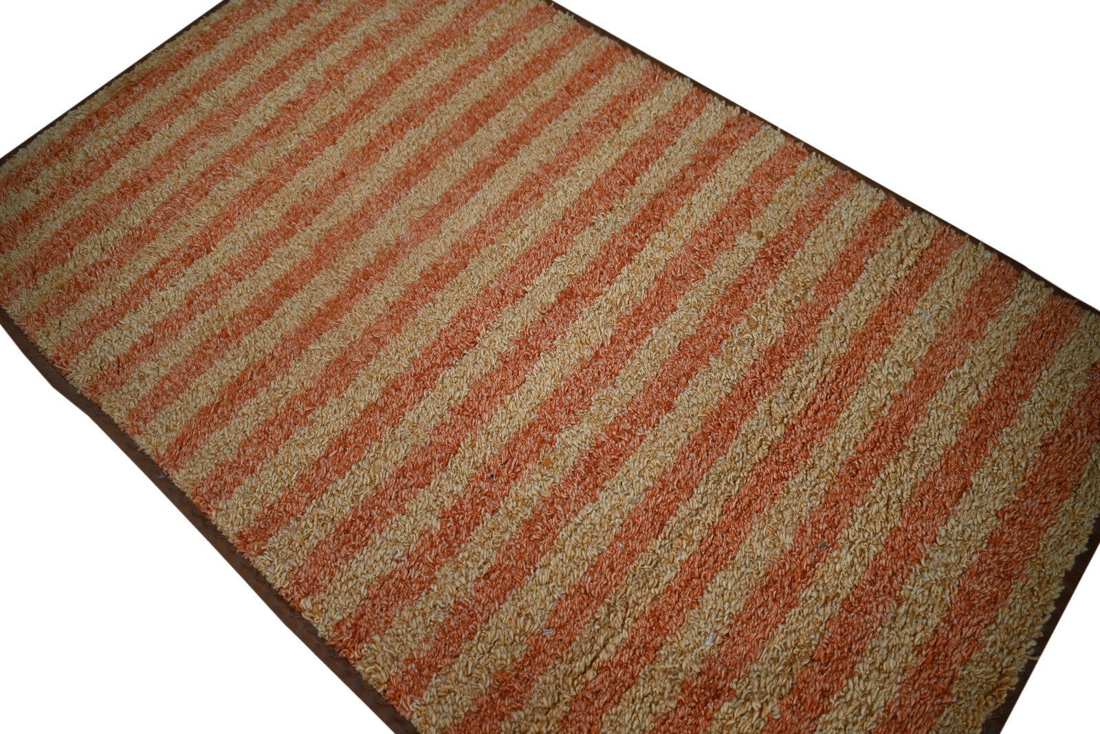 Bunter Wollteppich 90x150 cm Handgefertigt Modern Teppich sh274