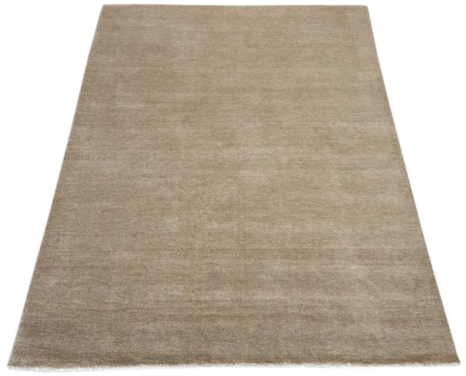 Gabbeh Teppich 100% Wolle Beige Handgefertigt 170X235 cm Orientteppich Pr