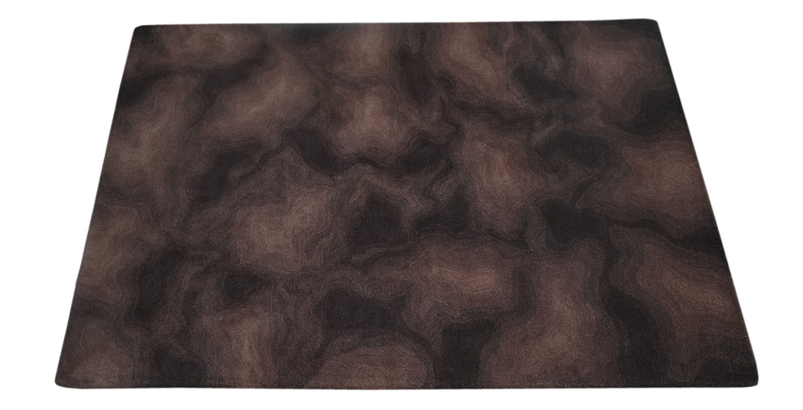 Tappeto in lana annodato a mano 120x180 marrone moderno soggiorno SH209