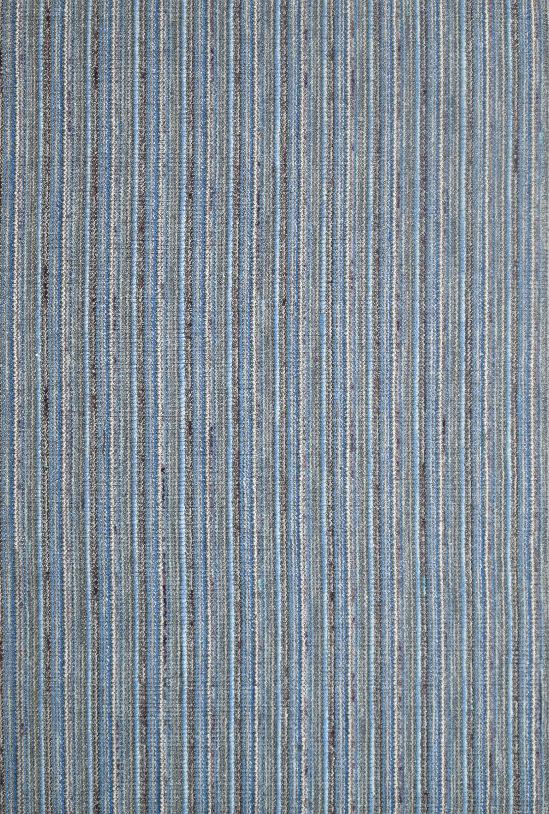 Handgewebter Teppich 150x240 blau-multi Glanzoptik Wolle Flach Wohnzimmer SH102