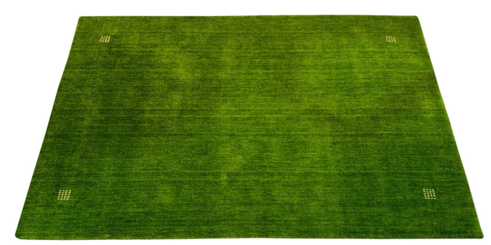 Orientteppich Gabbeh Loom Handgefertigt Teppich 100% Wolle 170X240 CM Grün