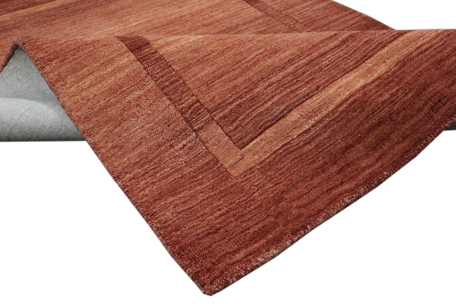 Teppich 100% Wolle 120X180 cm Handarbeit Rosa Rot Handgetuftet T967