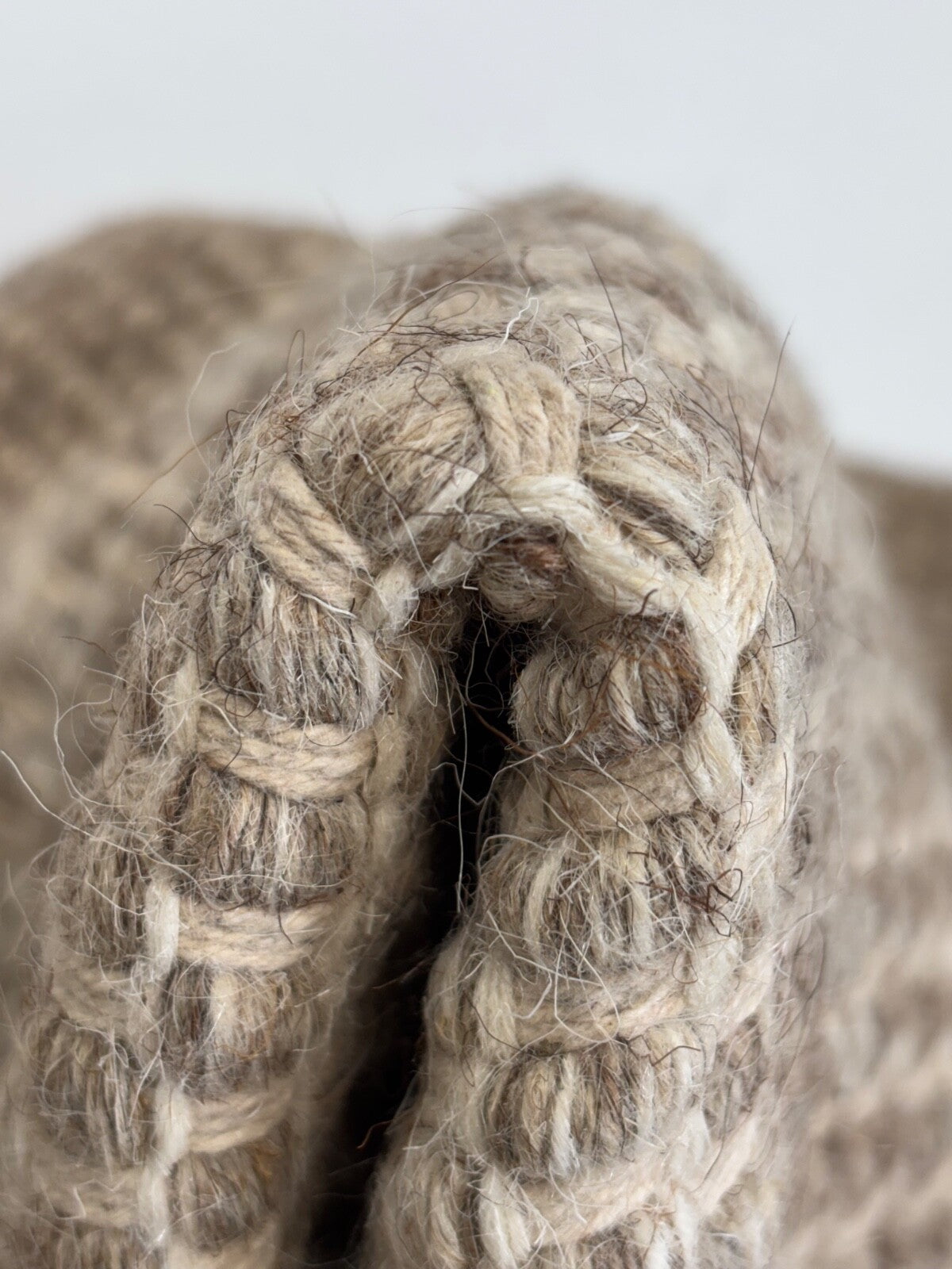 Kilim Dhurry Teppich 60x90cm Handgefertigt 100% Wolle Grau R127