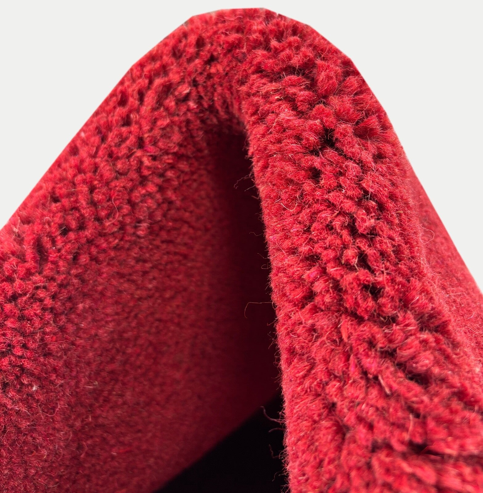 Rot Teppich Indo Nepal Handgeknüpft 100% Wolle 160X230 cm Orientteppich R21B