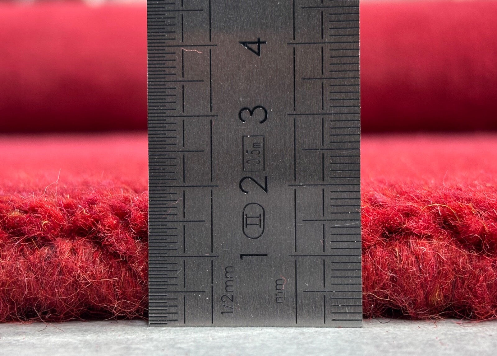 Rot Teppich Indo Nepal Handgeknüpft 100% Wolle 160X230 cm Orientteppich R14B