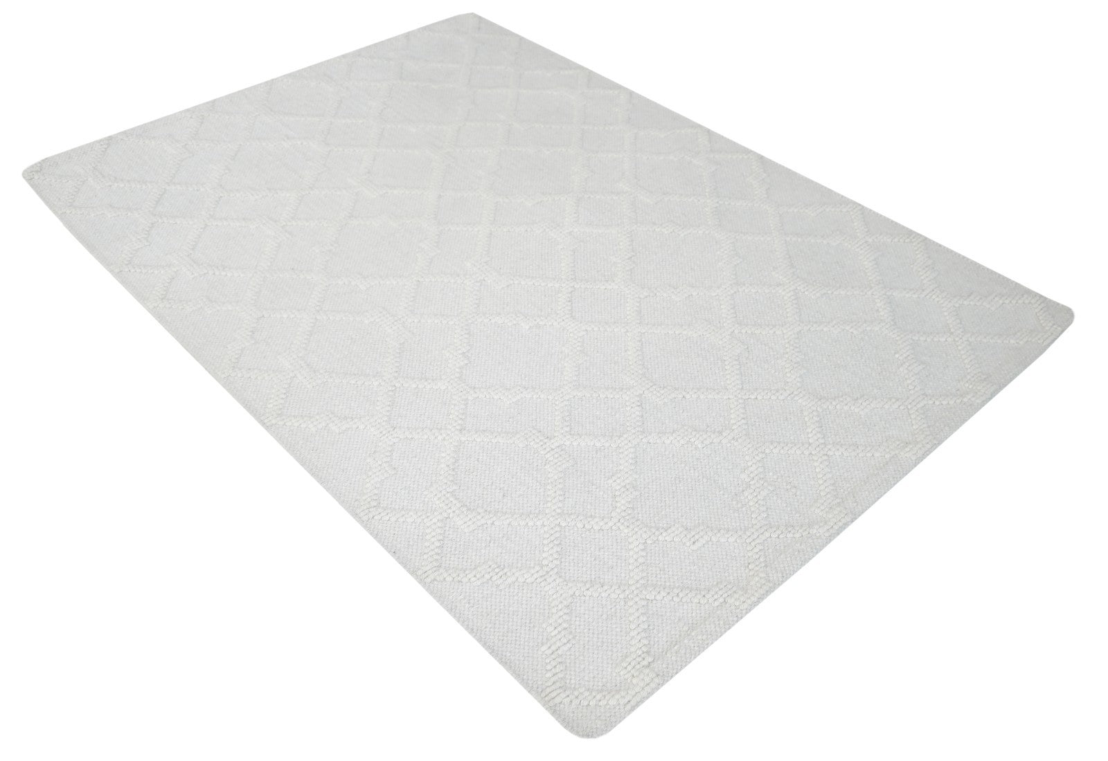 Barvita volnena preproga 120x180 cm Ročno izdelana moderna preproga sh276