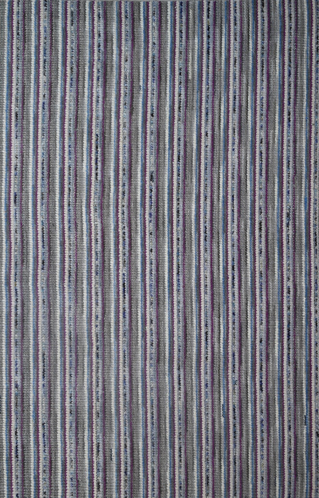 Handgewebter Teppich 150x240 Multi-Grau Glanzoptik Wolle  Wohnzimmer SH270