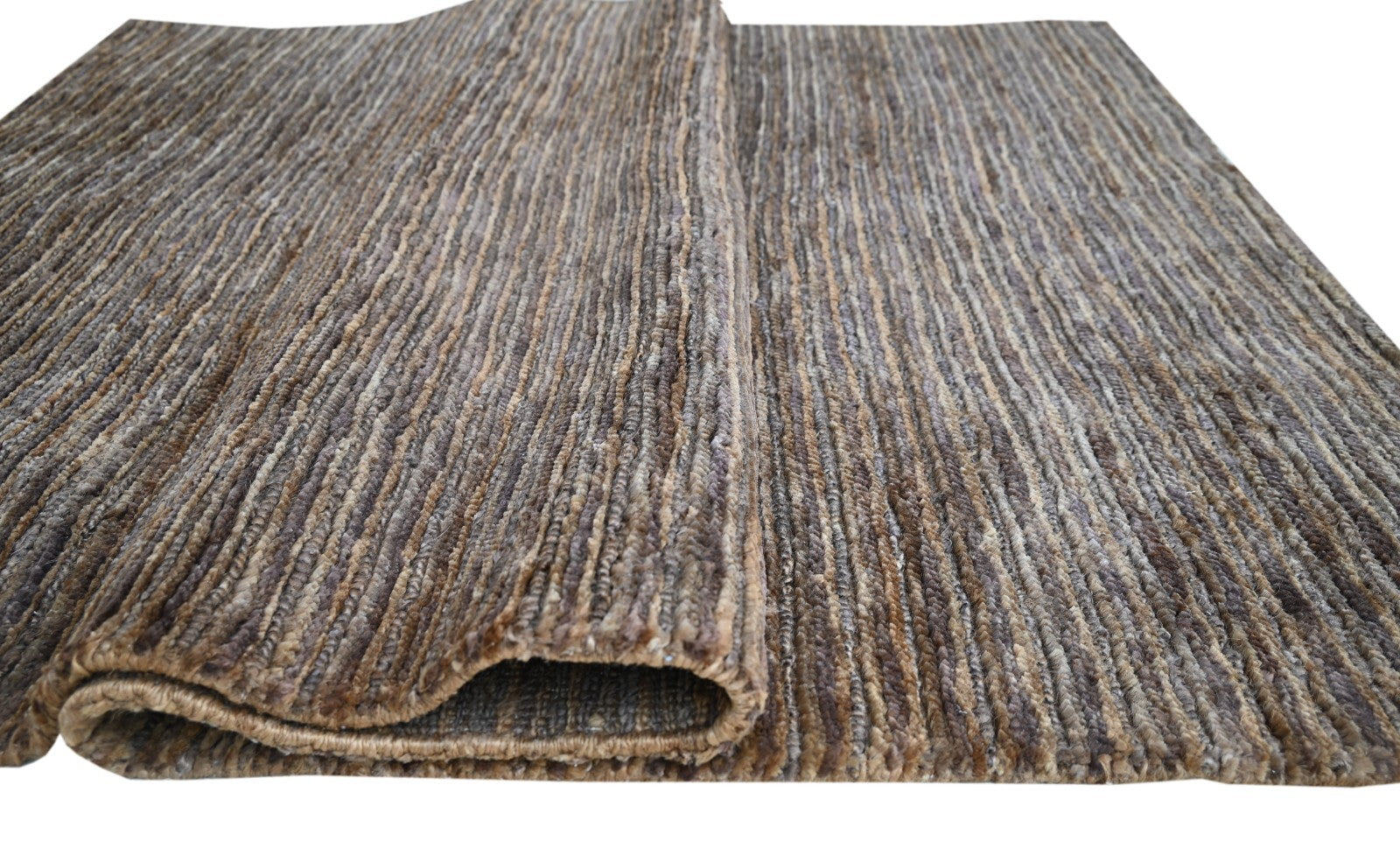 Modernes Handgeknüpfter Jute 150x240 Vintage natürlich  Wohnzimmer Teppich SH182