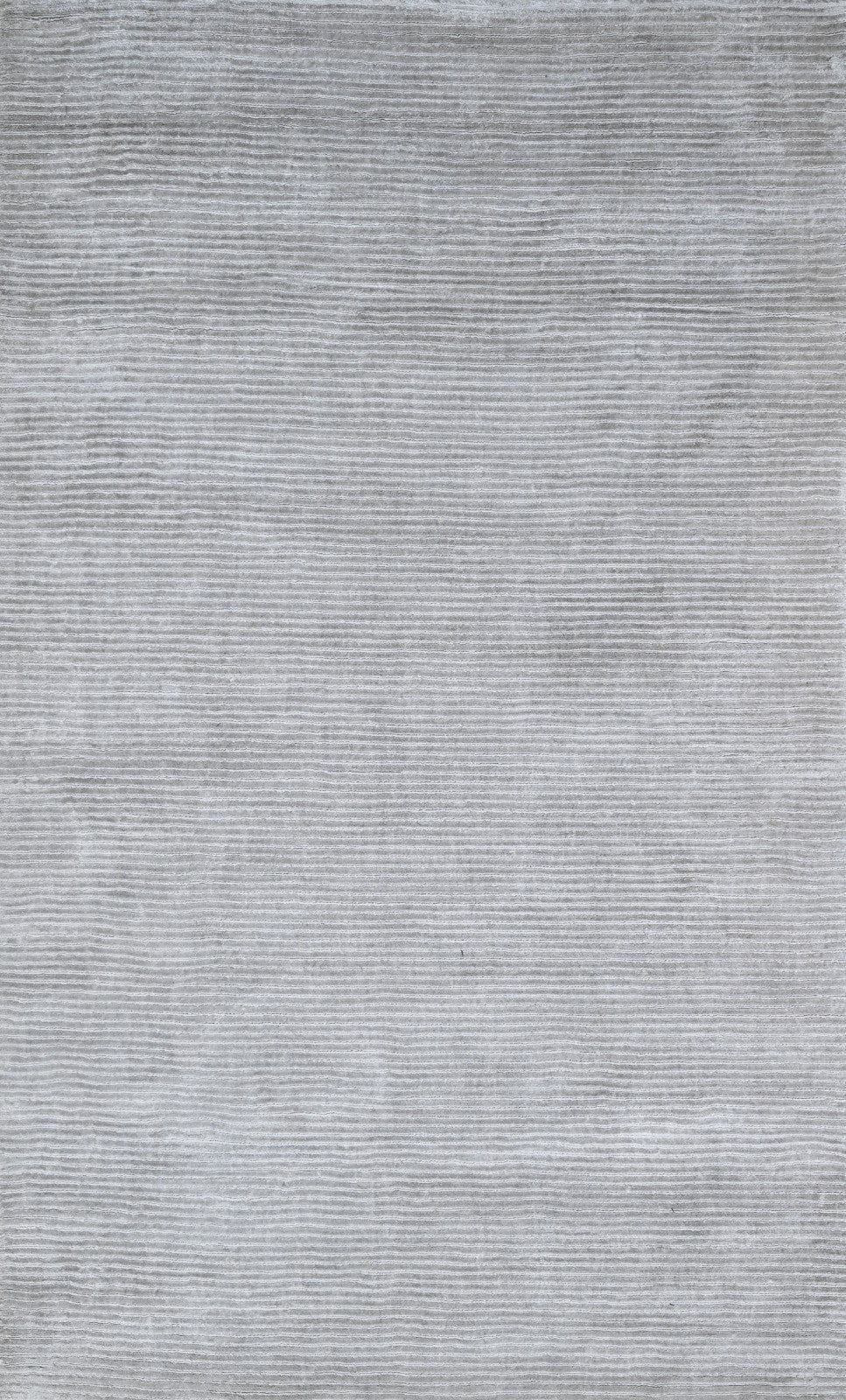 Handgewebter Teppich 90x150  WEISS  Viskose Glanzoptik  Wohnzimmer SH151