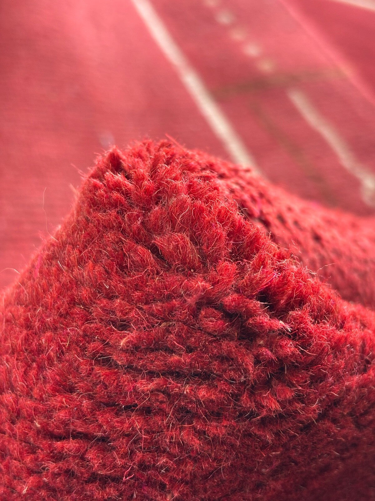 Rot Teppich Indo Nepál Handgeknüpft 100% Wolle 160X230 cm Orientteppich R19 