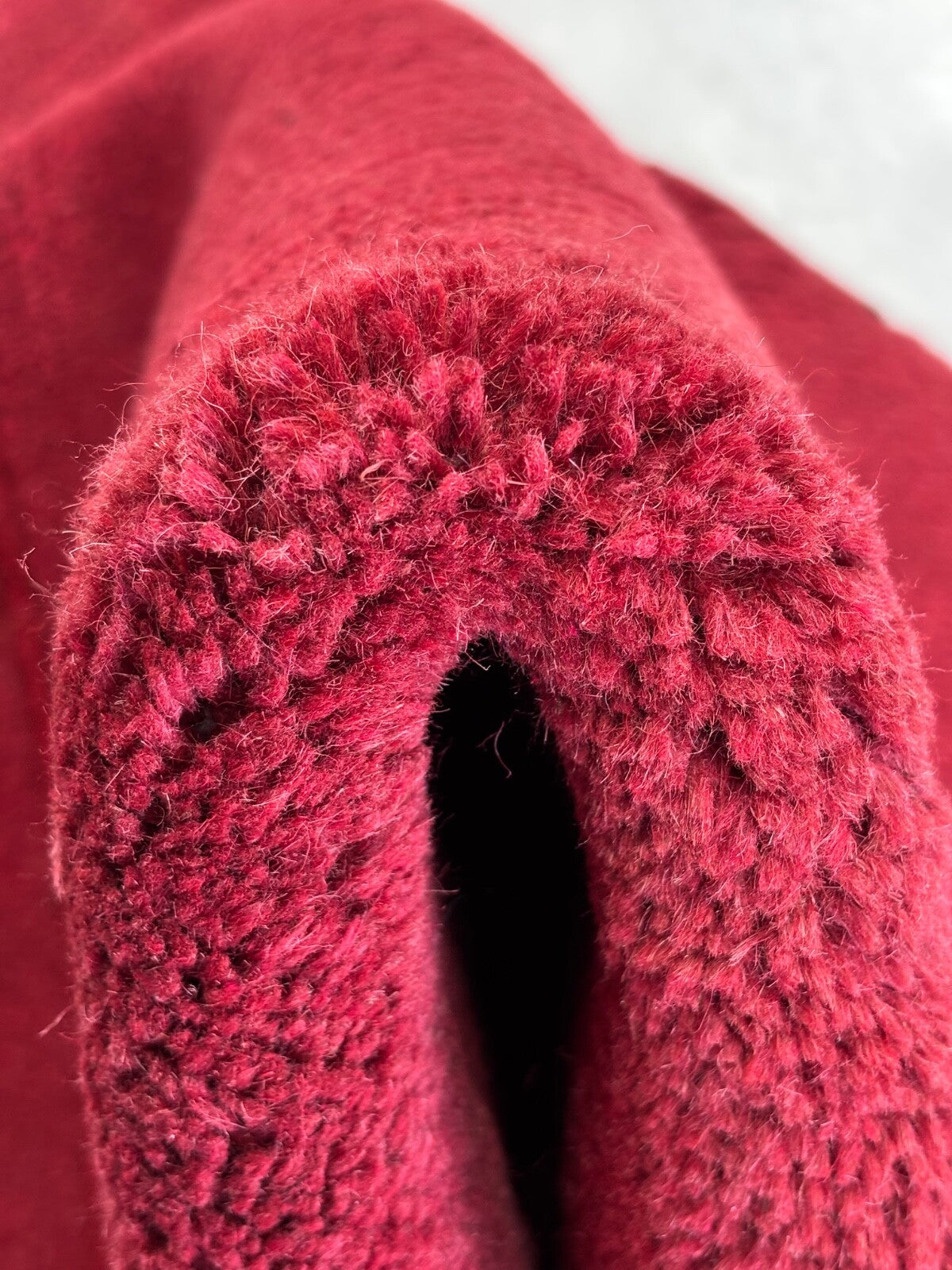 Rot Teppich Indo Nepál Handgeknüpft 100% Wolle 165X235 cm Orienttepich R14 