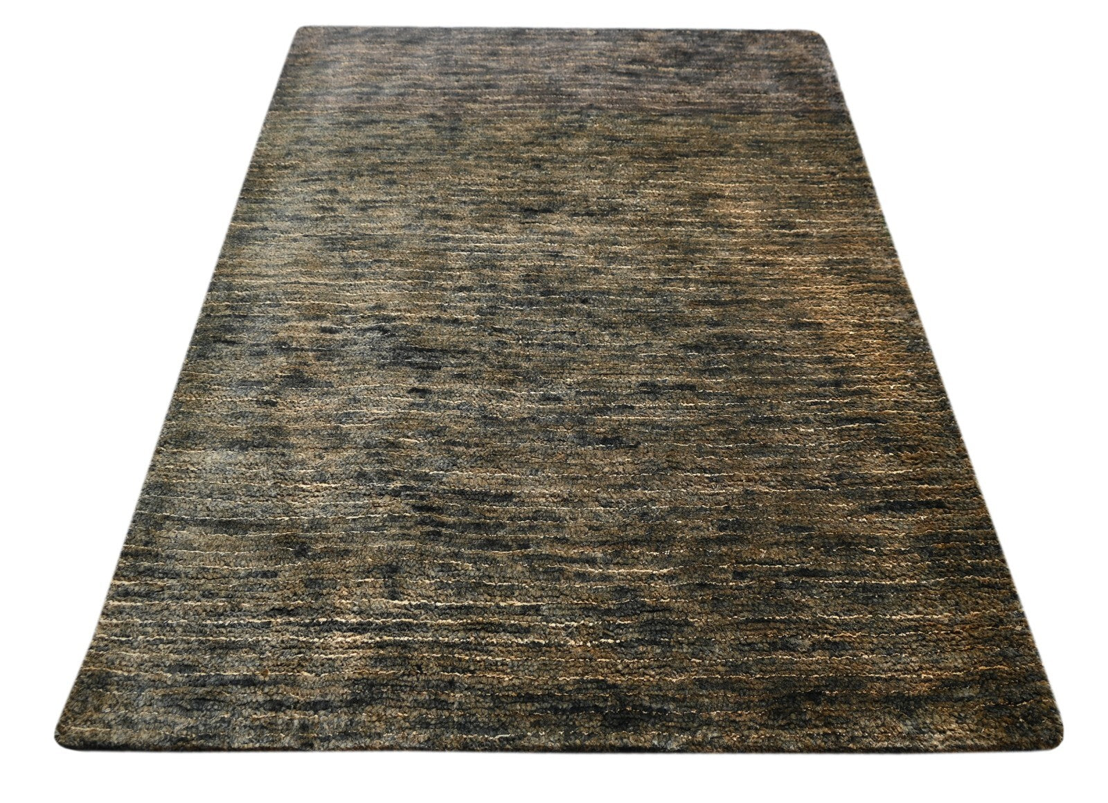 Modernes Handgeknüpfter Jute 150x240Vintage Multibeige Wohnzimmer Teppich SH225