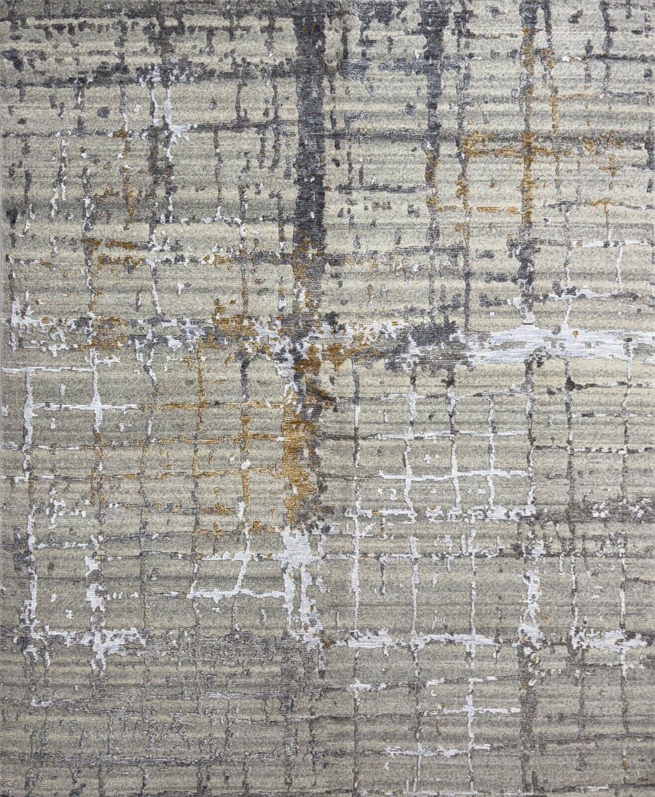 Handgeknüpft Nepal Teppich Einzigartiges Design Bambu seide Wolle 177X239 cm 901