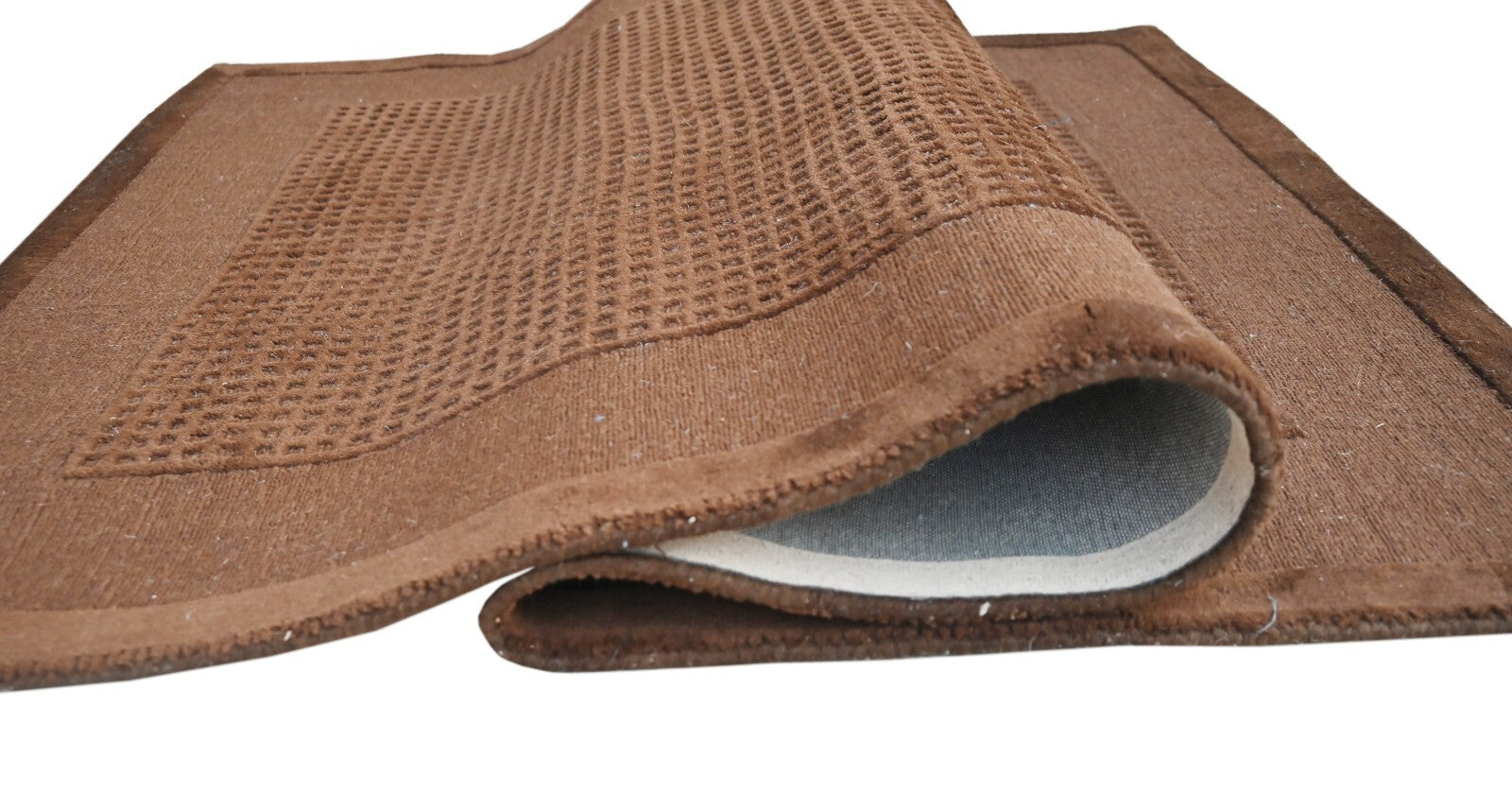 Handgetufteter Wolle teppich 150x240 braun  Modern Wohnzimmer SH235