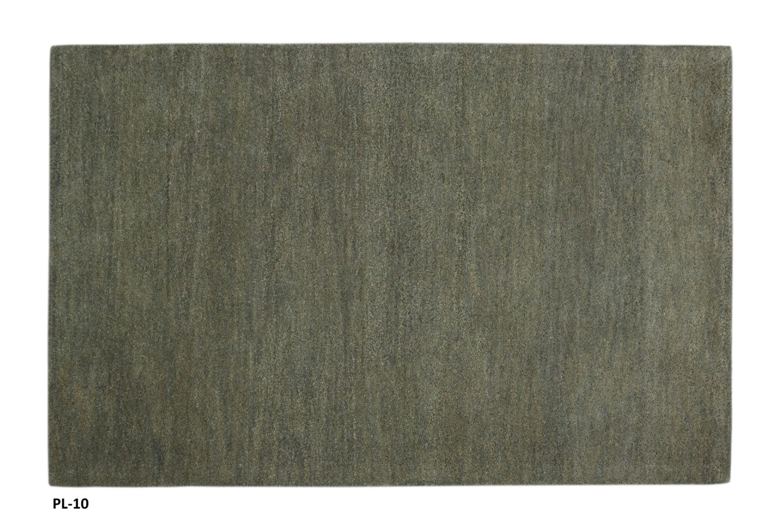 Gabbeh Teppich 100% Wolle Grau Uni Farbe 120x180 cm  Handgemacht PL10