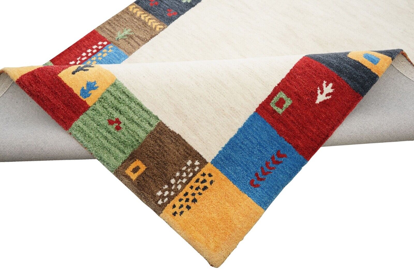 Gabe Teppich 160X230 cm 100% Wolle Orientteppich Handgetuftet HT210