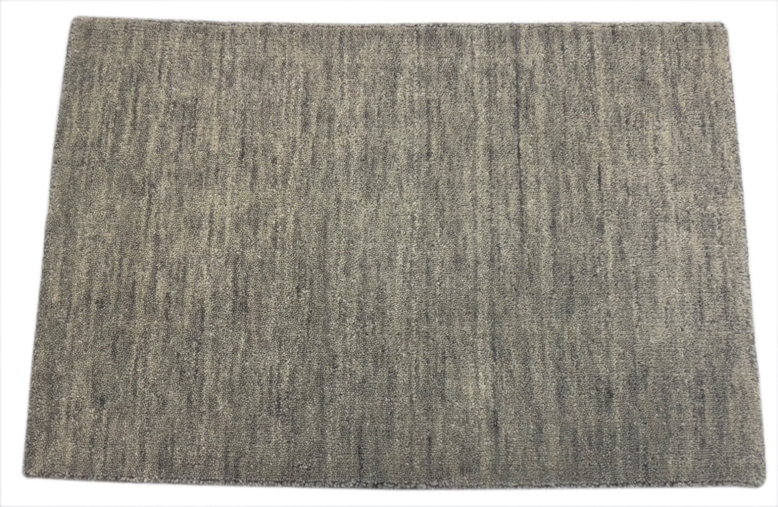 Kézzel szőtt szőnyeg 60x90cm ezüst modern gyapjúszőnyeg kézzel készített D710 