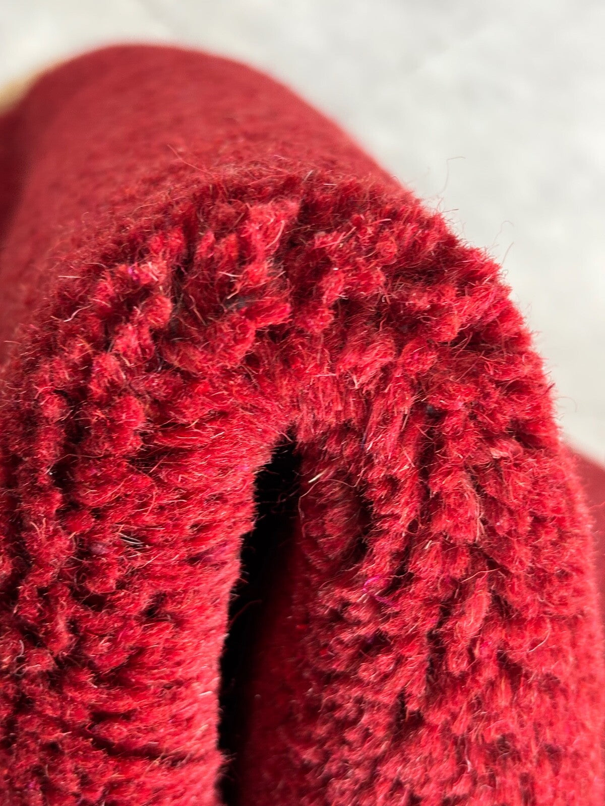 Rot Teppich Indo Nepál Handgeknüpft 100% Wolle 160X230 cm Orientteppich R19 