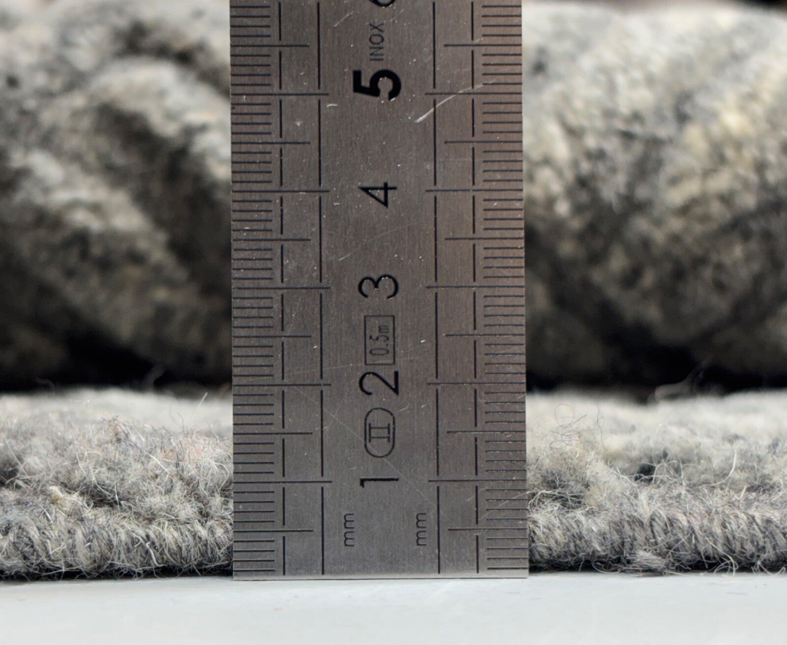 Handgefertigte Kilim Dhurry Teppich 60x90 cm  Grau  100% Wolle DWD805