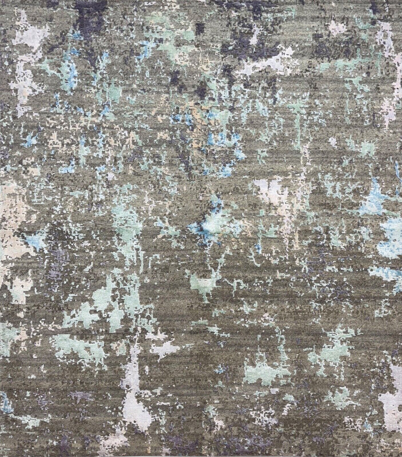 Handgeknüpft Teppich Einzigartiges Design Bambus seide Wolle 171X245 cm DS3