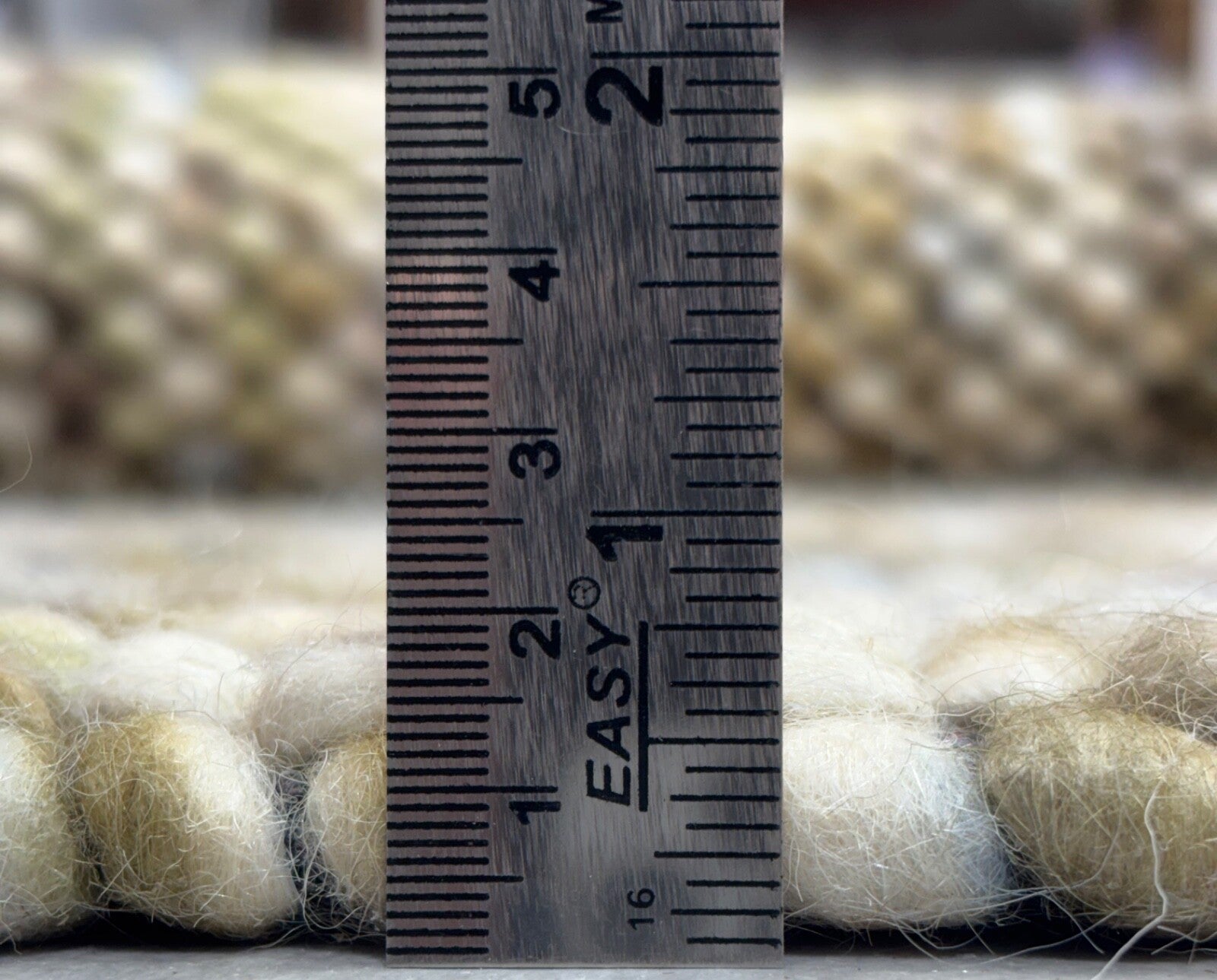 Bunter Wollteppich 170x240 cm Handgefertigt Modern Natur Teppich st12