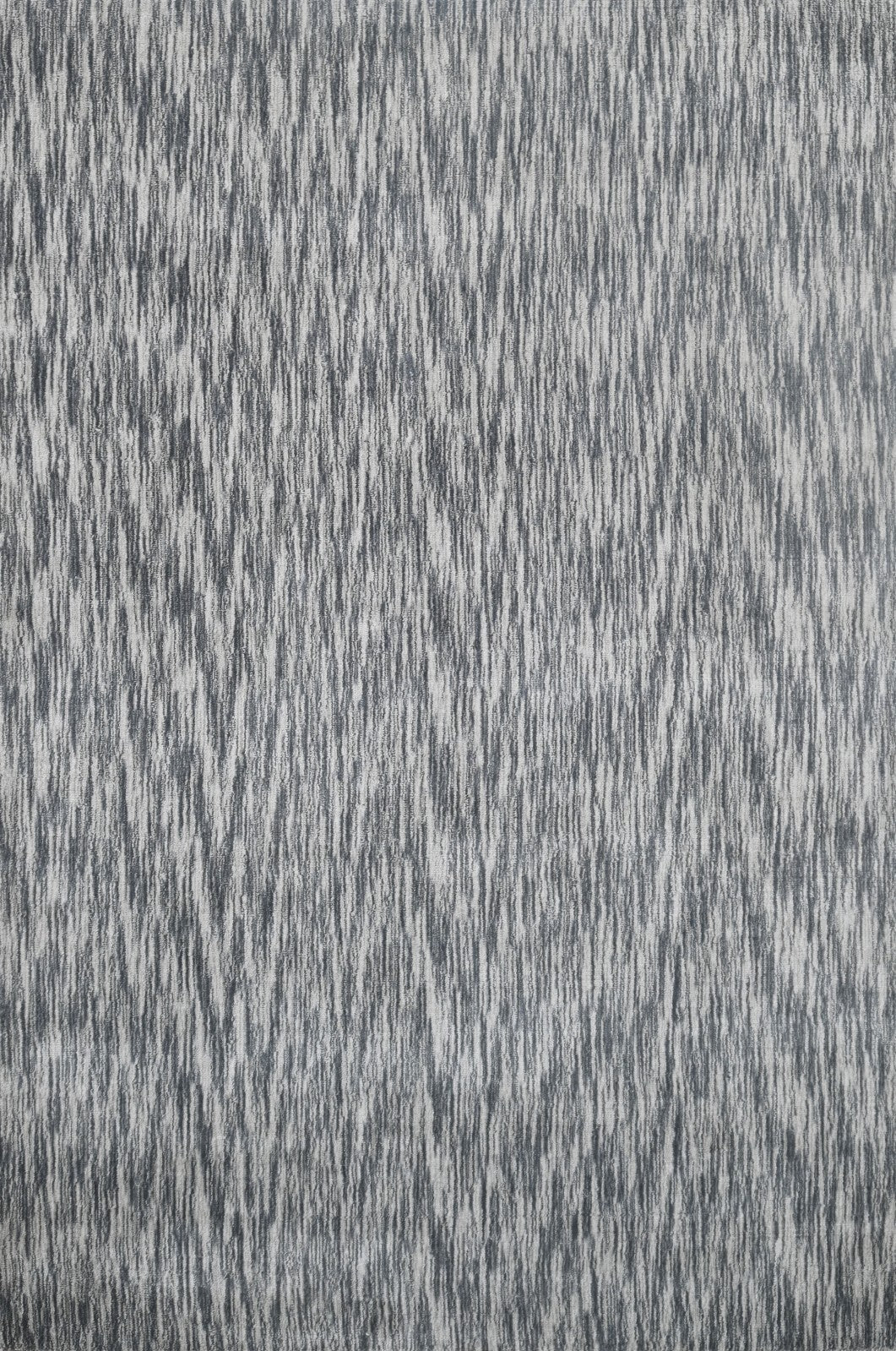 Handgewebter Teppich 120x180 Grau Glanzoptik Wolle  Wohnzimmer SH179