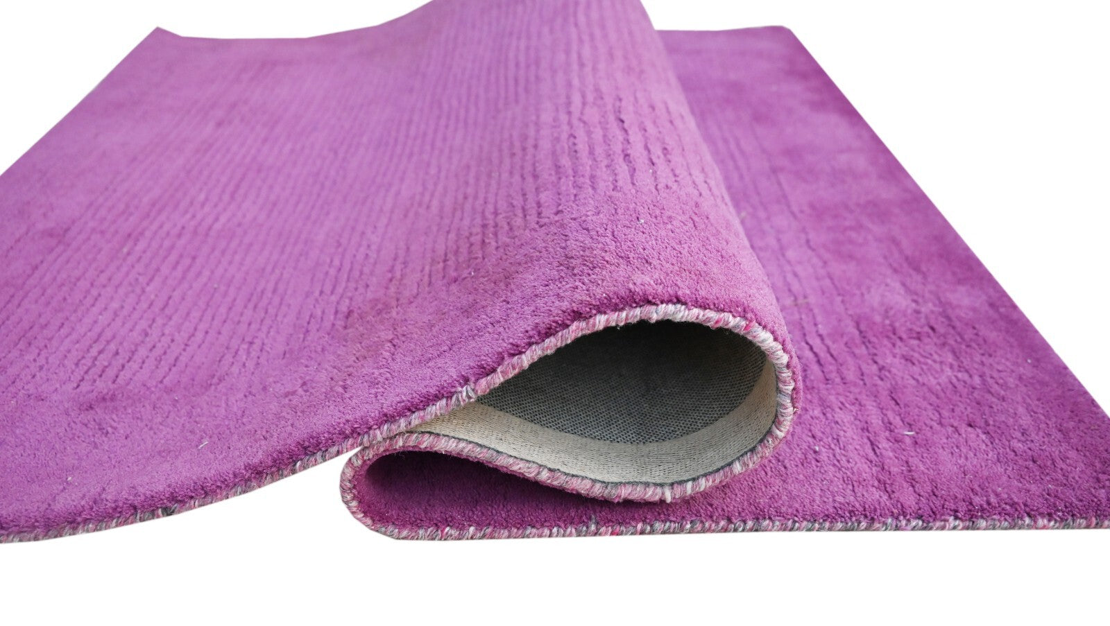 Handgetufteter Wolle teppich 120x180 Lila Modern Wohnzimmer SH238