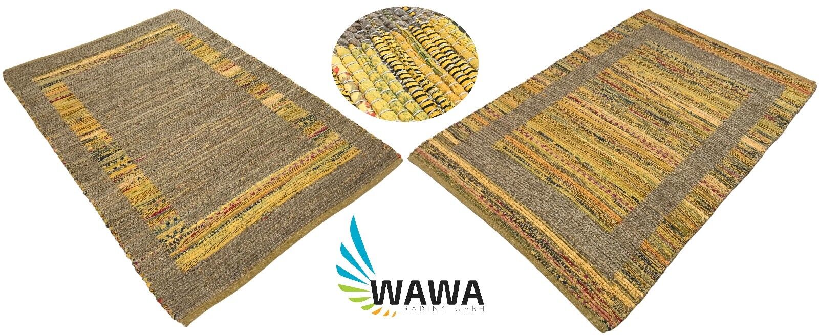 Orrientteppich Kilim Teppich Beidseitig Nutzbar Chindi Durry 4 Größen Dhurrie