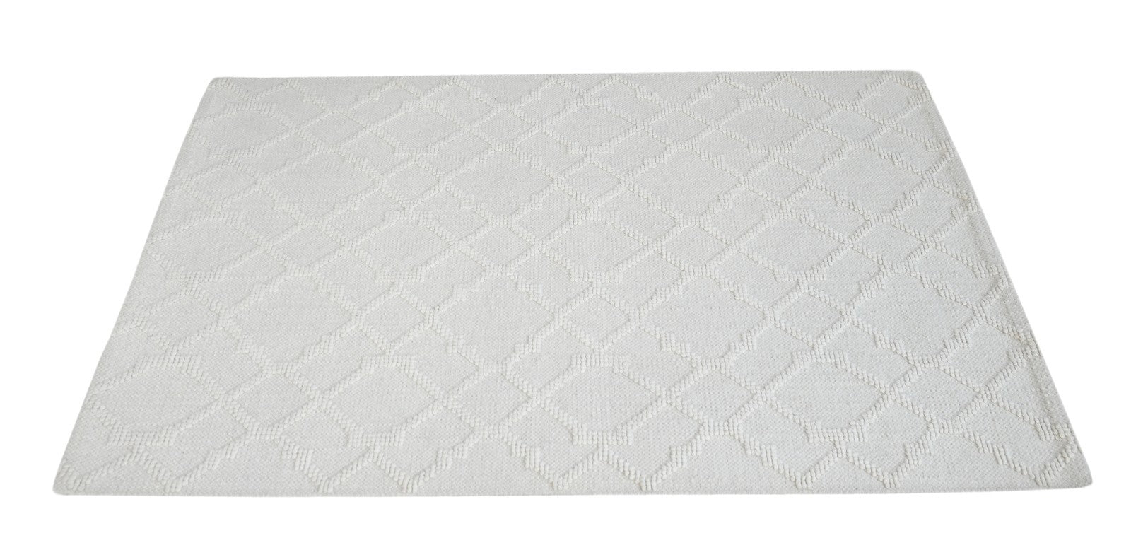 Barvita volnena preproga 120x180 cm Ročno izdelana moderna preproga sh276