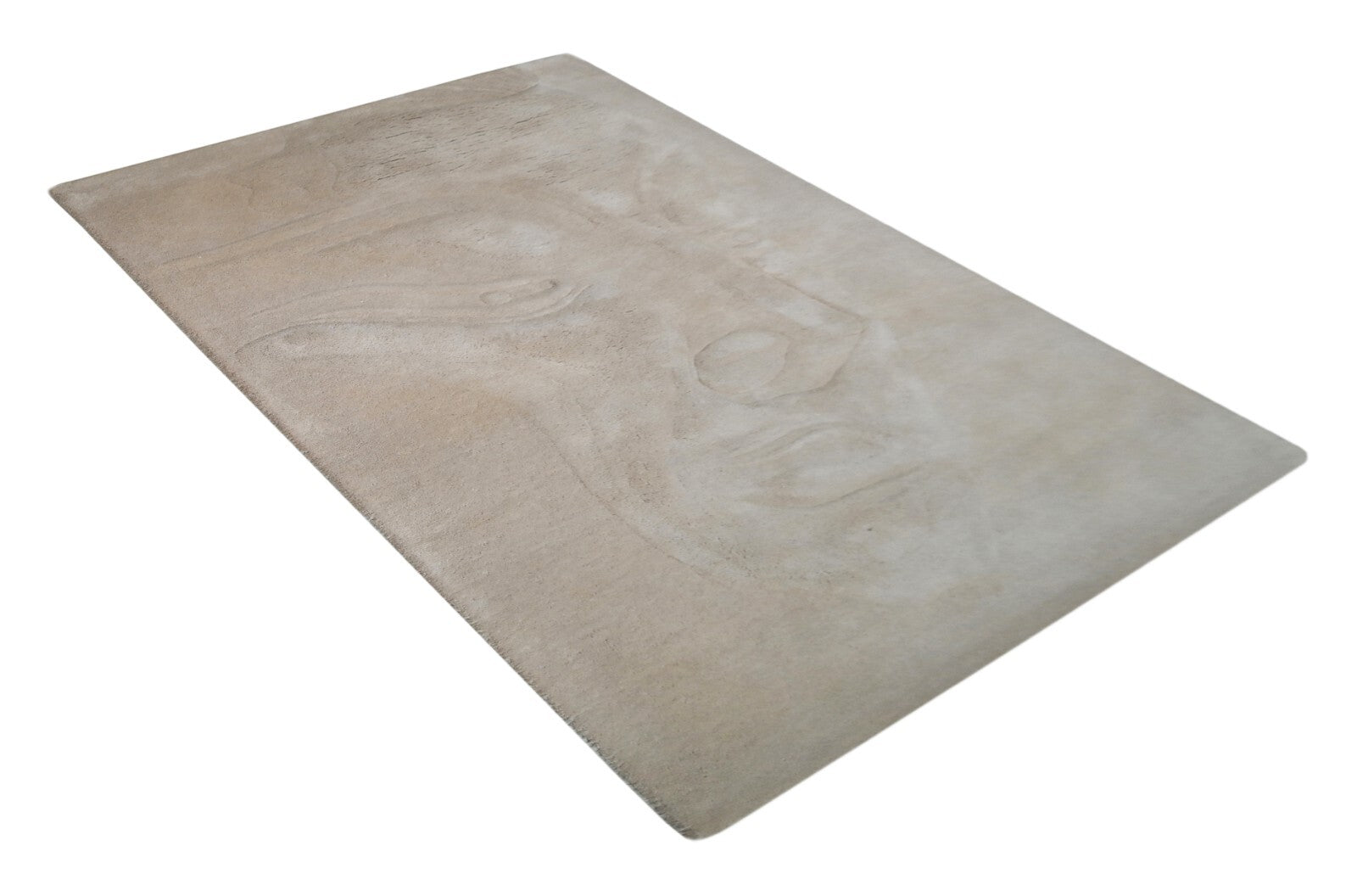 Handgetufteter Wolle teppich 150x240 Beige  Modern Wohnzimmer SH230