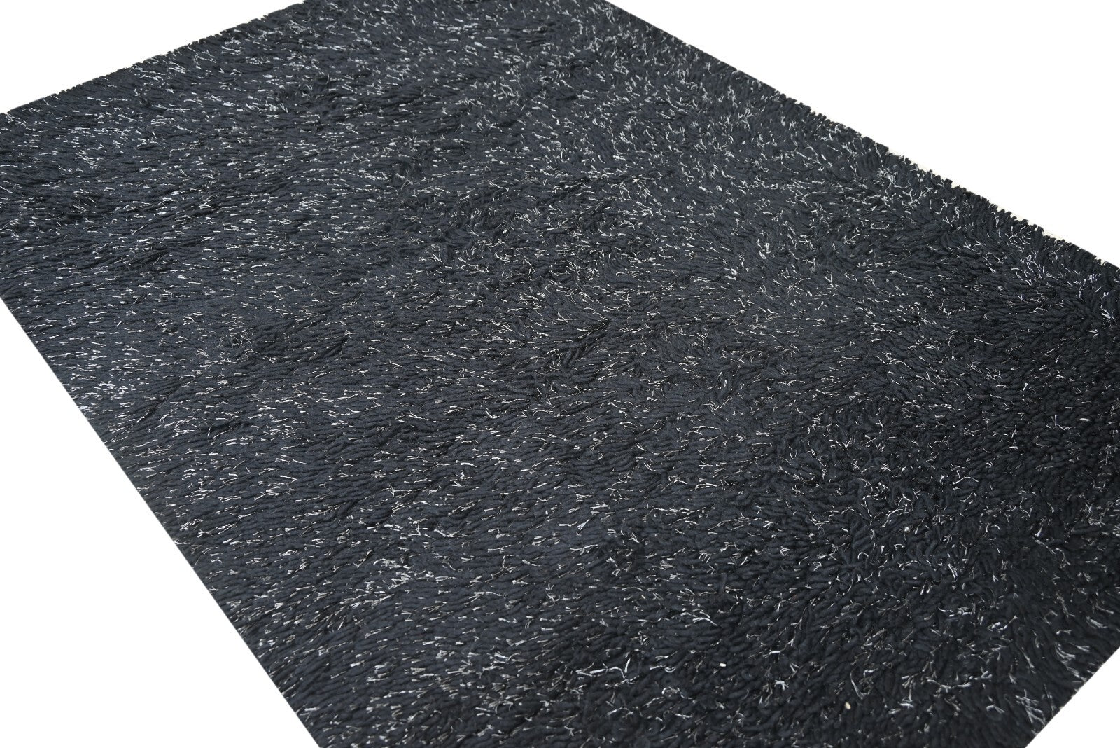 Modernes Handgeknüpfter Wolle 120x180 Vintage Holzkohle Wohnzimmer Teppich SH163