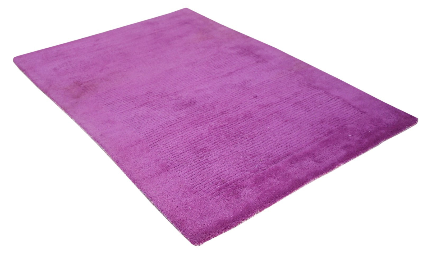 Handgetufteter Wolle teppich 120x180 Lila Modern Wohnzimmer SH238