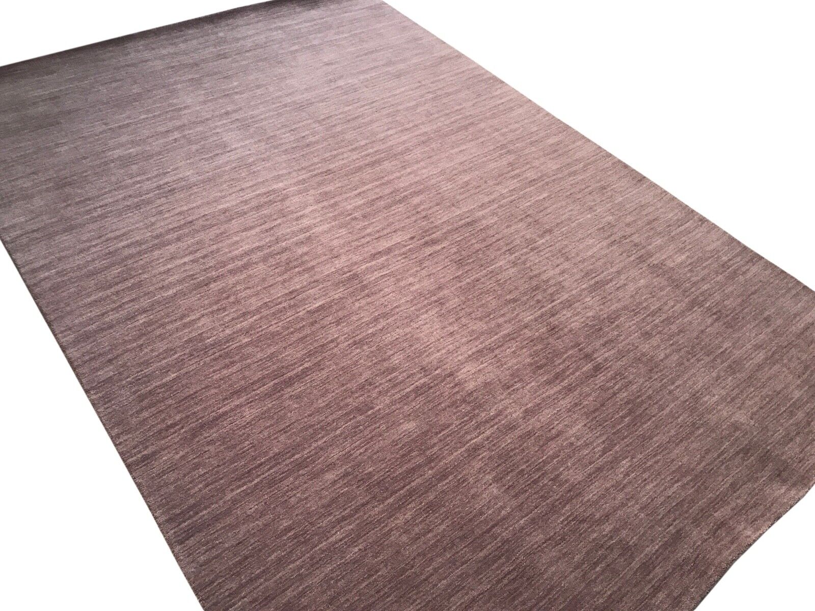 Orientteppich Gabbeh Teppich 100% Wolle Hell Rosa Handgewebt Loom G-244