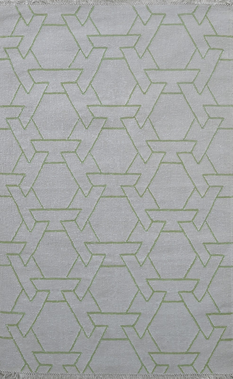 Bunter Wollteppich 120x180 cm Handgefertigt Modern Teppich sh194