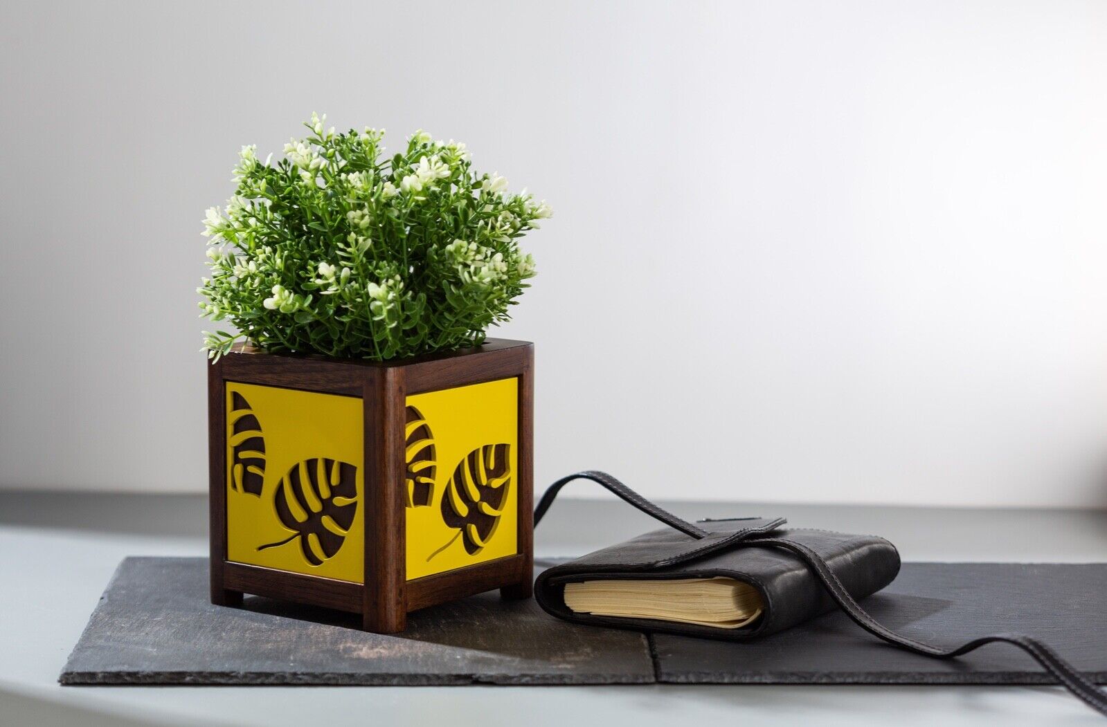 Teakholz Blumenkübel Pflanzkasten Blumentopf Holz Blumentrog Pflanztopf Übertopf