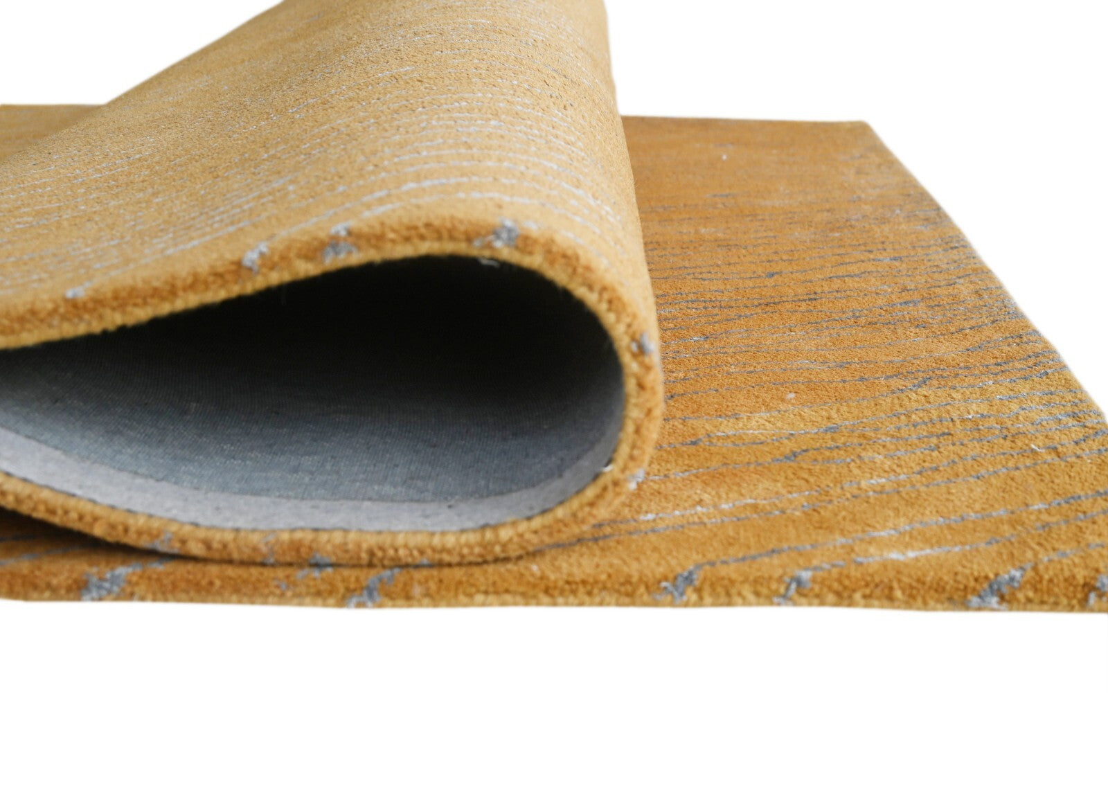 Handgetufteter Wolle Viskose teppich 150x240 Multi-Gold  Modern Wohnzimmer SH215